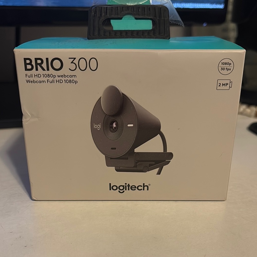 Logitech Black Simulated Camera with High Definition Video